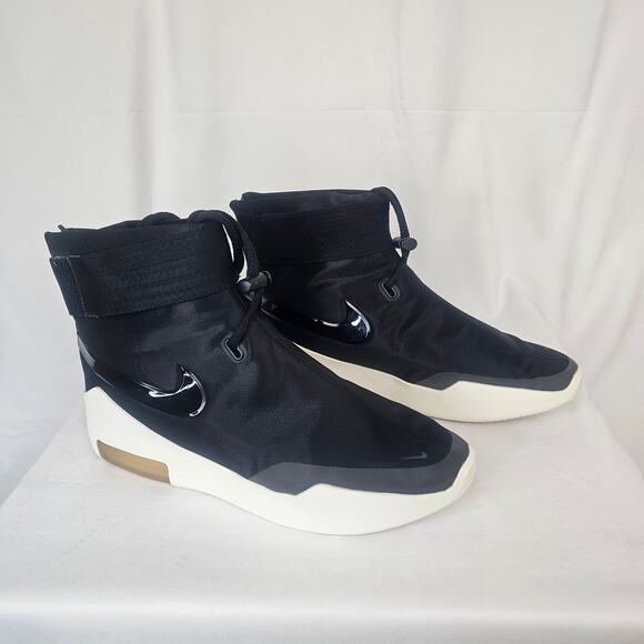 Nike Fear of God Shoot Around Black Sneakers Men’s 11 Rare FOG Collab - Picture 1 of 5